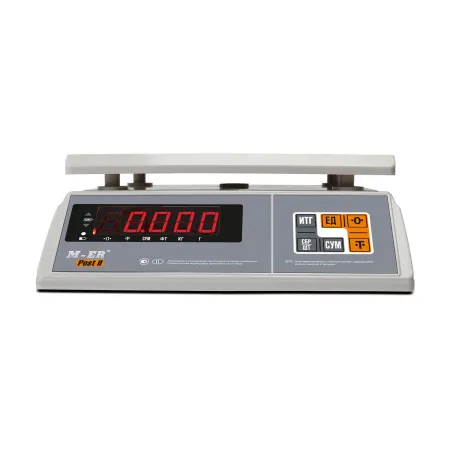 весы порционные m-er 326afu -3.01 "post ii" led