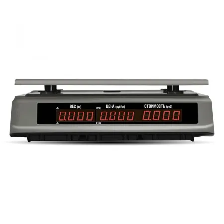 весы торговые m-er 328ac-6.1 led touch-m
