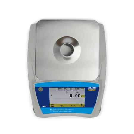 весы лабораторные m-er 123 acfjr- 600.01 sensomatic tft