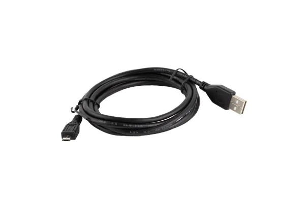 Кабель USB 2.0 Pro Gembird/Cablexpert CCP-mUSB2-AMBM-6, AM/microBM 5P, 1.8м, экран для АТОЛ  _ (Черный) (58274)