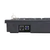 клавиатура программируемая poscenter s67b (67 клавиш, msr, ключ, usb), черная. (126060)