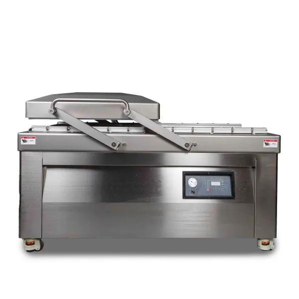 Напольный вакуумный упаковщик HVC-720S/2B-G (нерж., обрезка, 380В)
