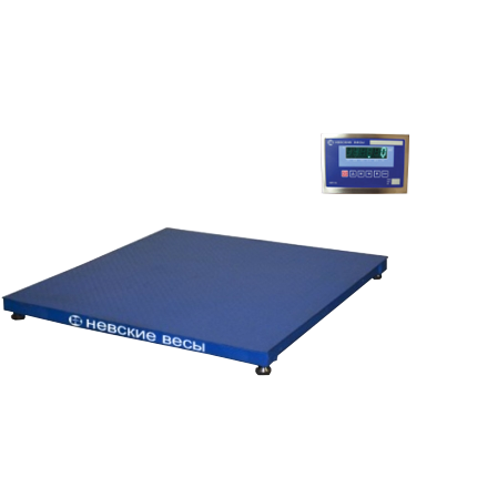 Весы платформенные ВСП4-300.2 А1 (750 х 1000) с АКБ нерж Т