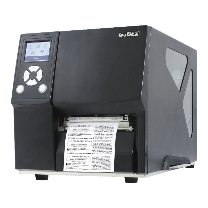 Принтер этикеток GODEX ZX430i+ (термо-трансфер, 300dpi, RS232/USB/TCPIP/USB HOST)