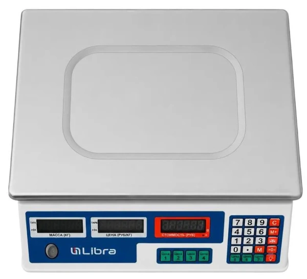 весы электронные libra lt 30 5/10 340х235 (dc)