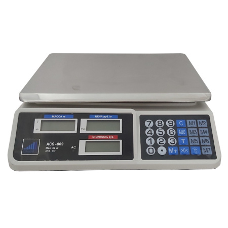 весы бытовые профит 809 (32кг/5г) lcd