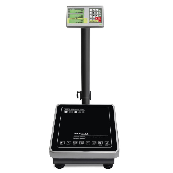 весы товарные m-er 335 aclp-150.20 "turtle"lcd