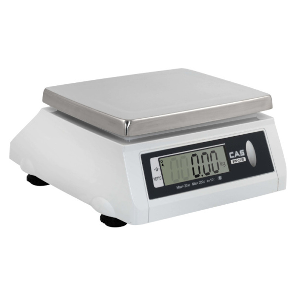весы порционные cas sw-10 w dd