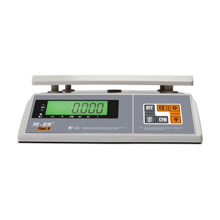 весы порционные m-er 326afu -32.1 lcd post ii